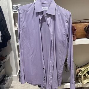 Eton Men's Lavender Dress Shirt (Slim 16 41)